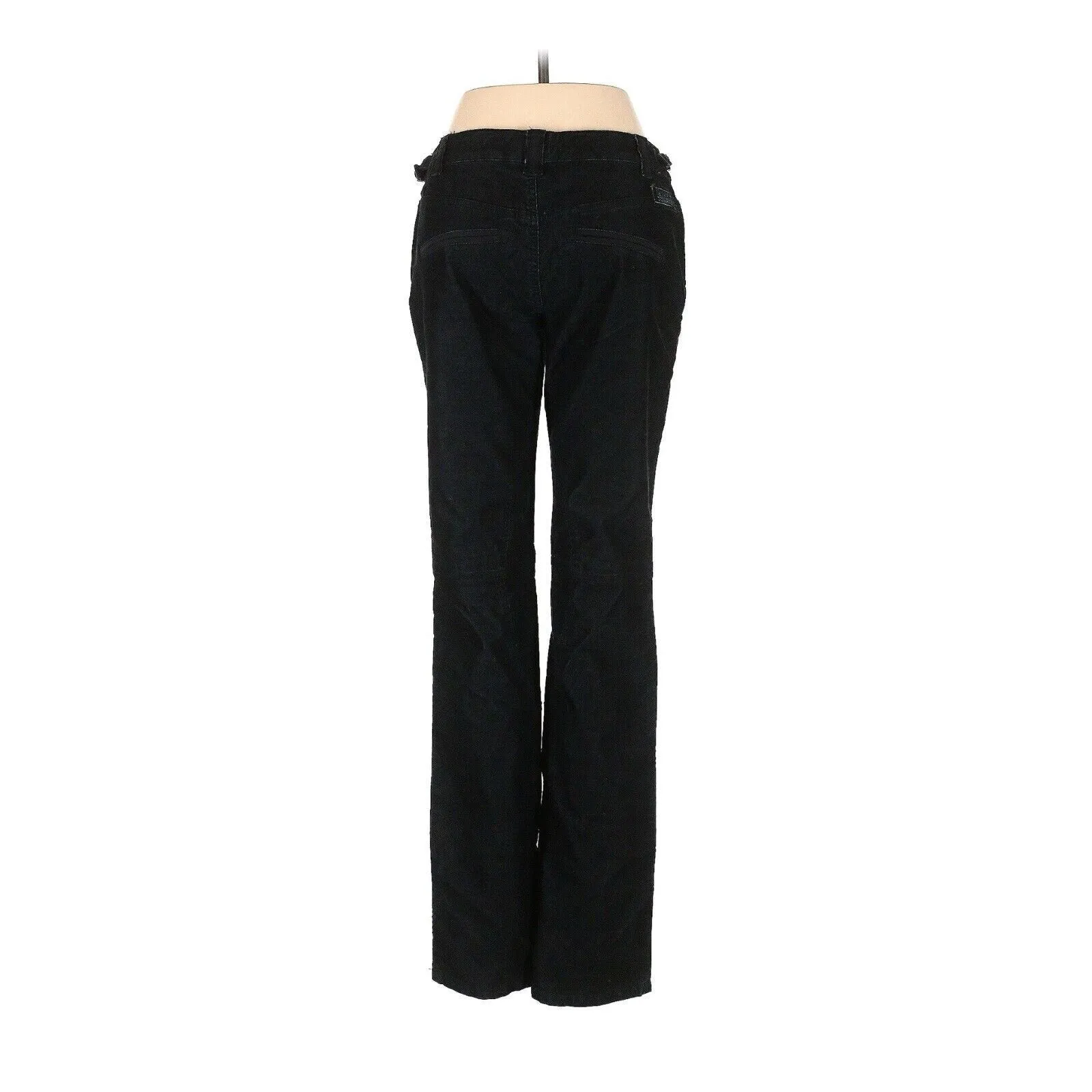 NWT Da Nang Women's Black Surplus Corduroy Jeans Pants in Onyx, Size 27 x 32