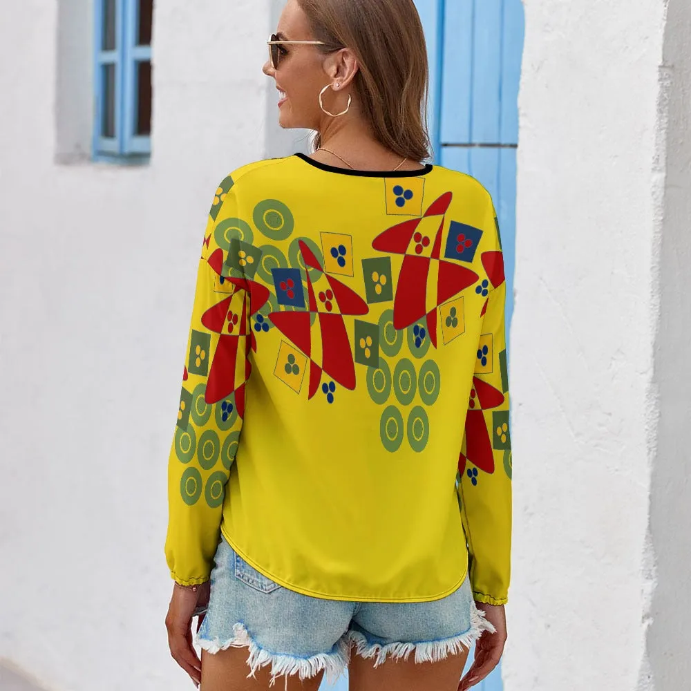 Origen Destination Ladies Long Sleeve Designer Shirt