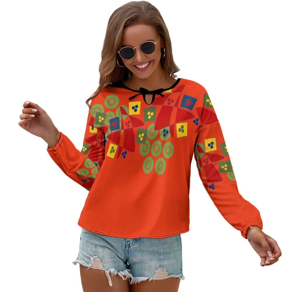 Origen Destination Ladies Long Sleeve Designer Shirt
