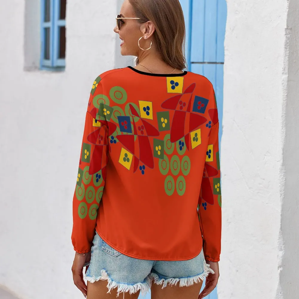 Origen Destination Ladies Long Sleeve Designer Shirt