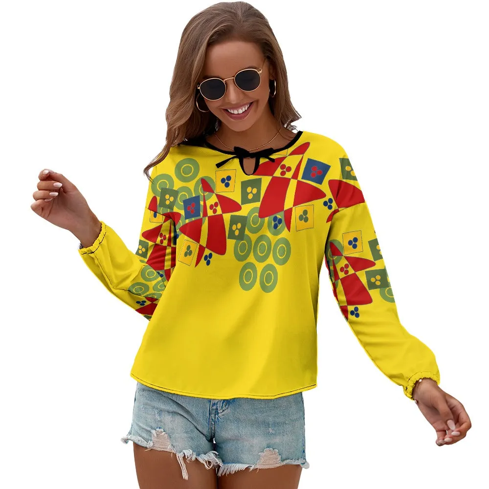 Origen Destination Ladies Long Sleeve Designer Shirt