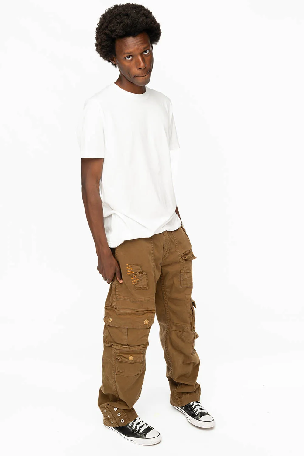 ORIGINAL ROBIN’S JEAN CALL OF DUTY CARGO PANTS IN KANGAROO WASH