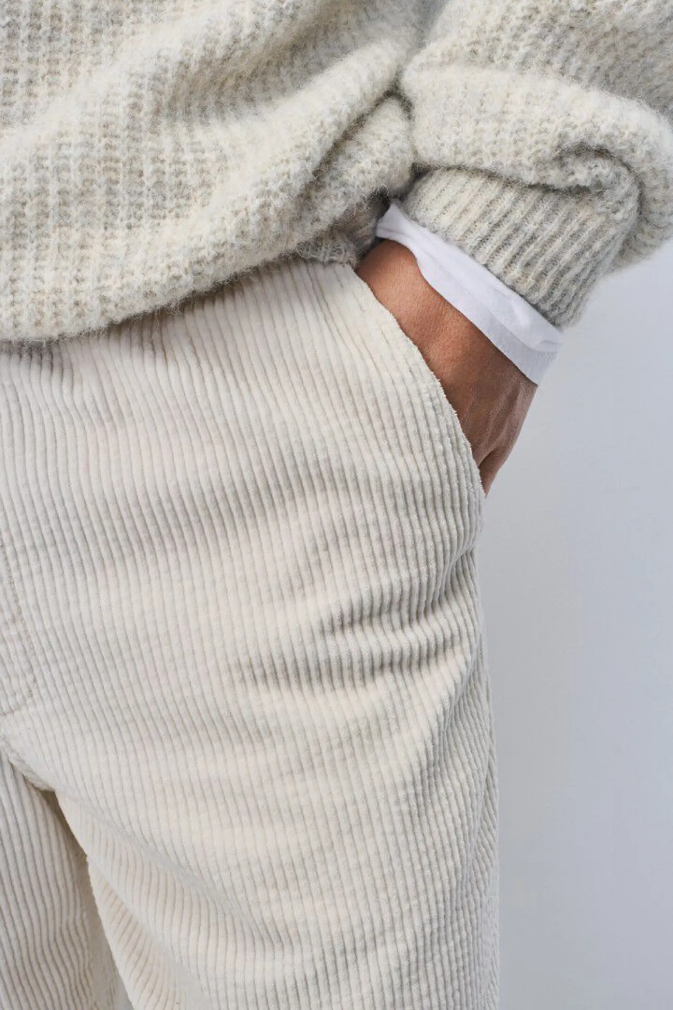 PADOW PANTS - ECRU VINTAGE