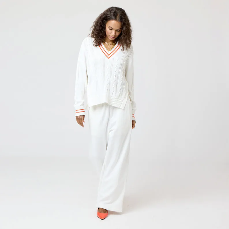 Patvee Sweater - White
