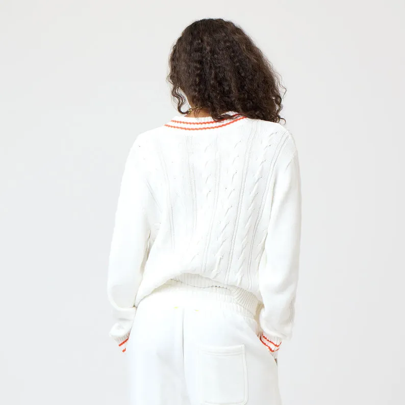Patvee Sweater - White