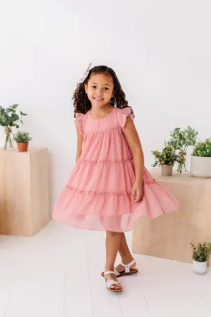 Peaches n’ Cream | Polka Dotty Swing Dress