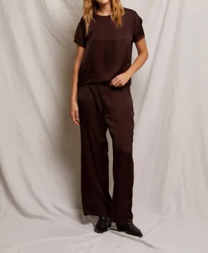 Perfectwhitetee - Camile Satin Wide Leg Pants