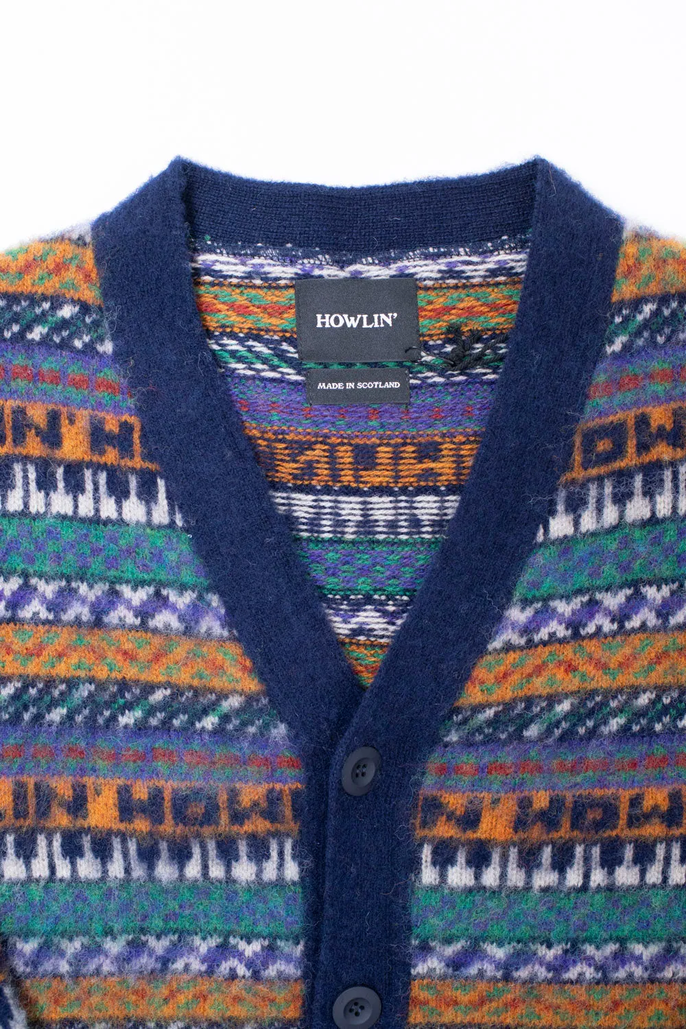 Piano World Cardigan - Orange Dreams