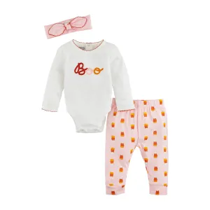PINK BOO GLOW CRAWLER SET