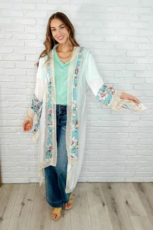 POL Always Flowing Open Front High Low Cardigan