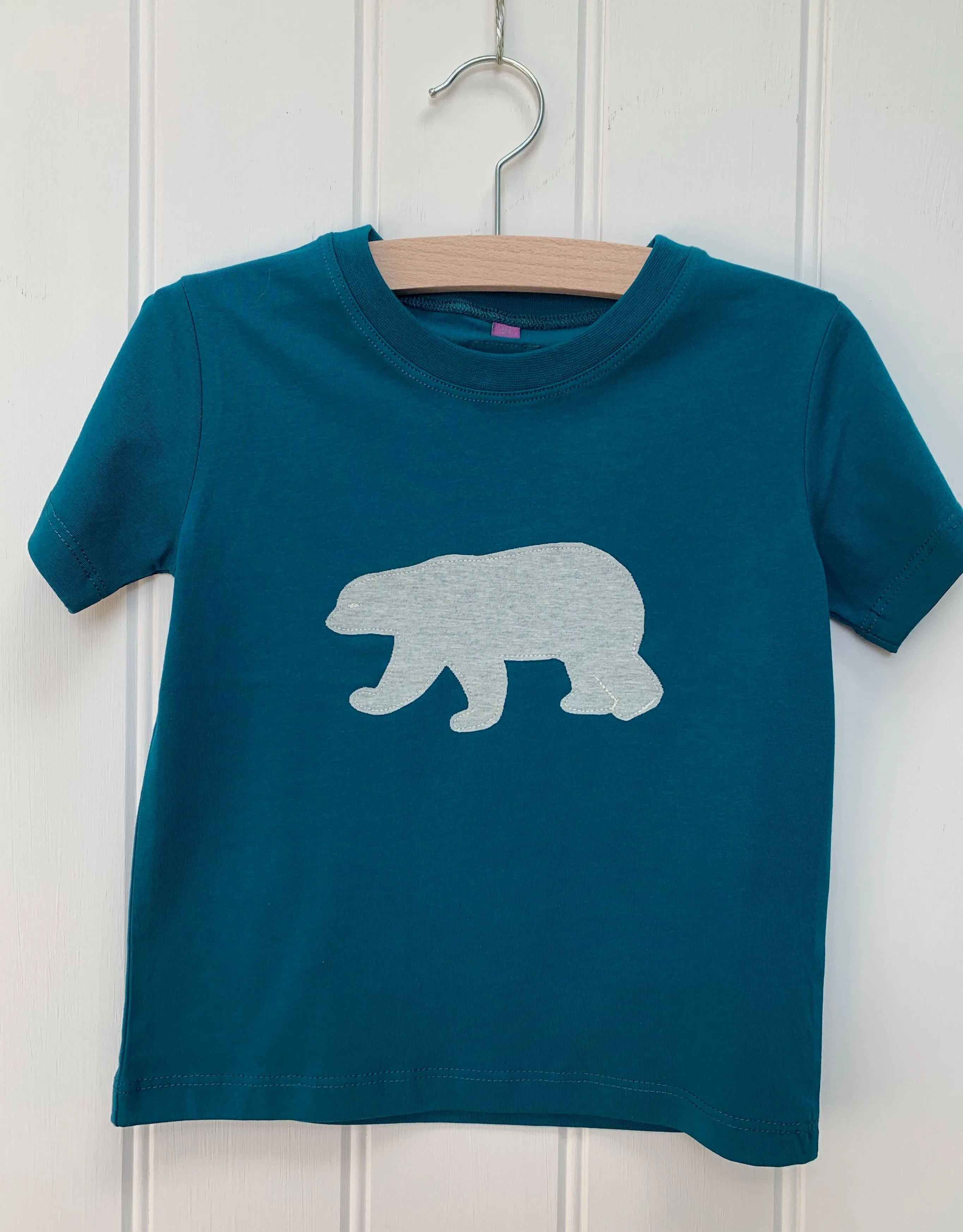 Polar Bear T-shirt - Teal