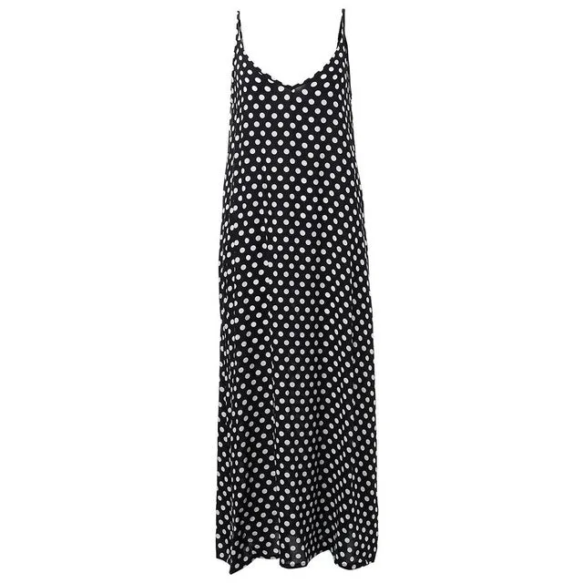 Polka Dot  Maxi Dress