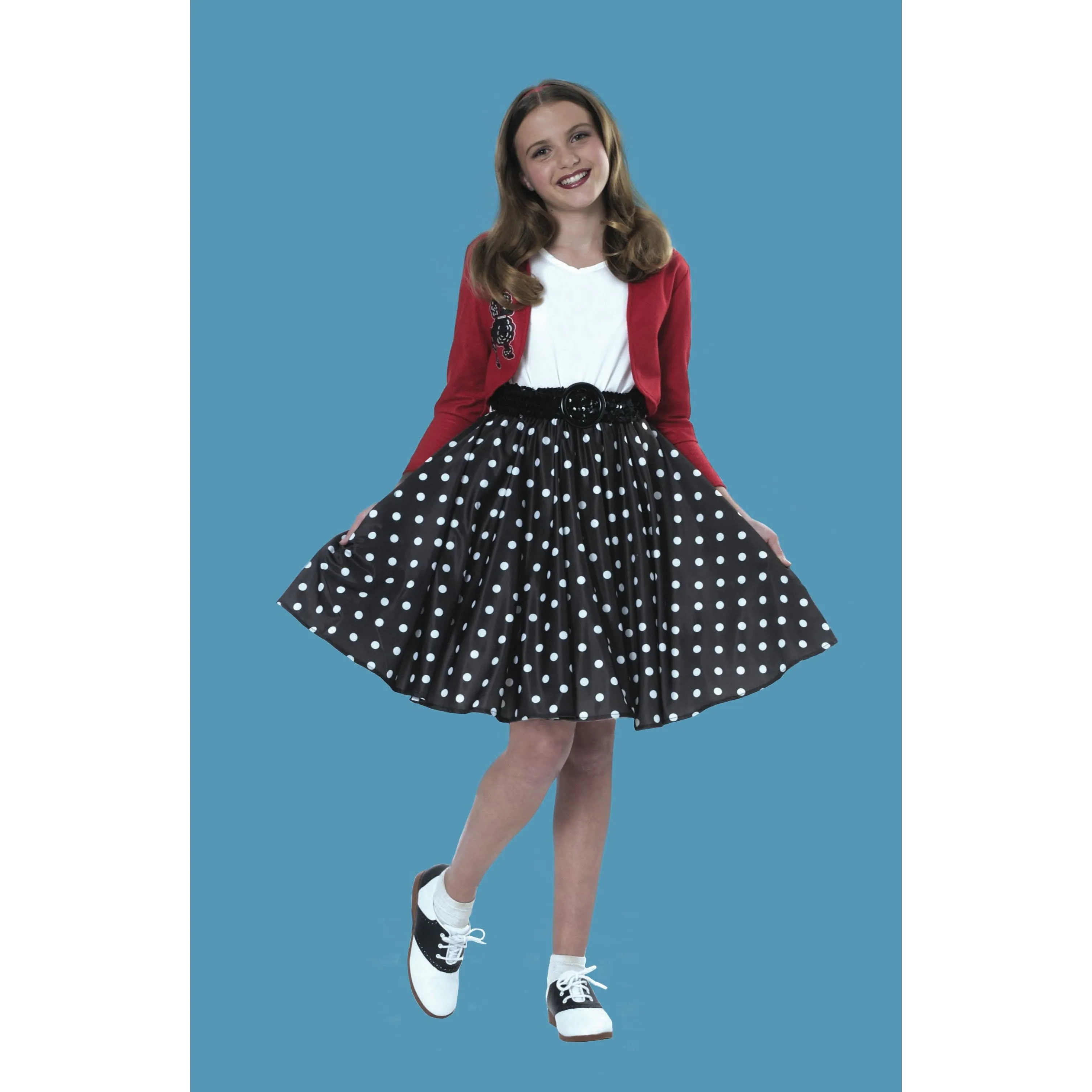 Polka Dot Rocker Child Girls Red