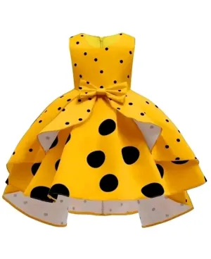 Polka Girls Dress