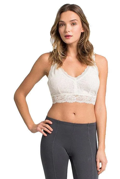 Polly Bralette - Ivory