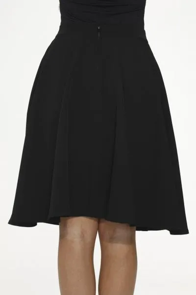 Poodle Skirt - Black/White -