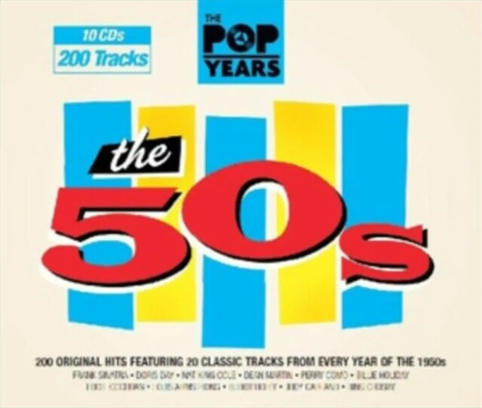 Pop Years - The 50s CD (Various Artists)
