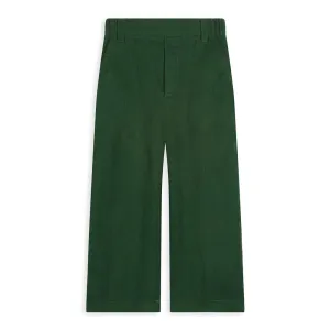 Porter Corduroy Faux Zip Pant -- Forest Green