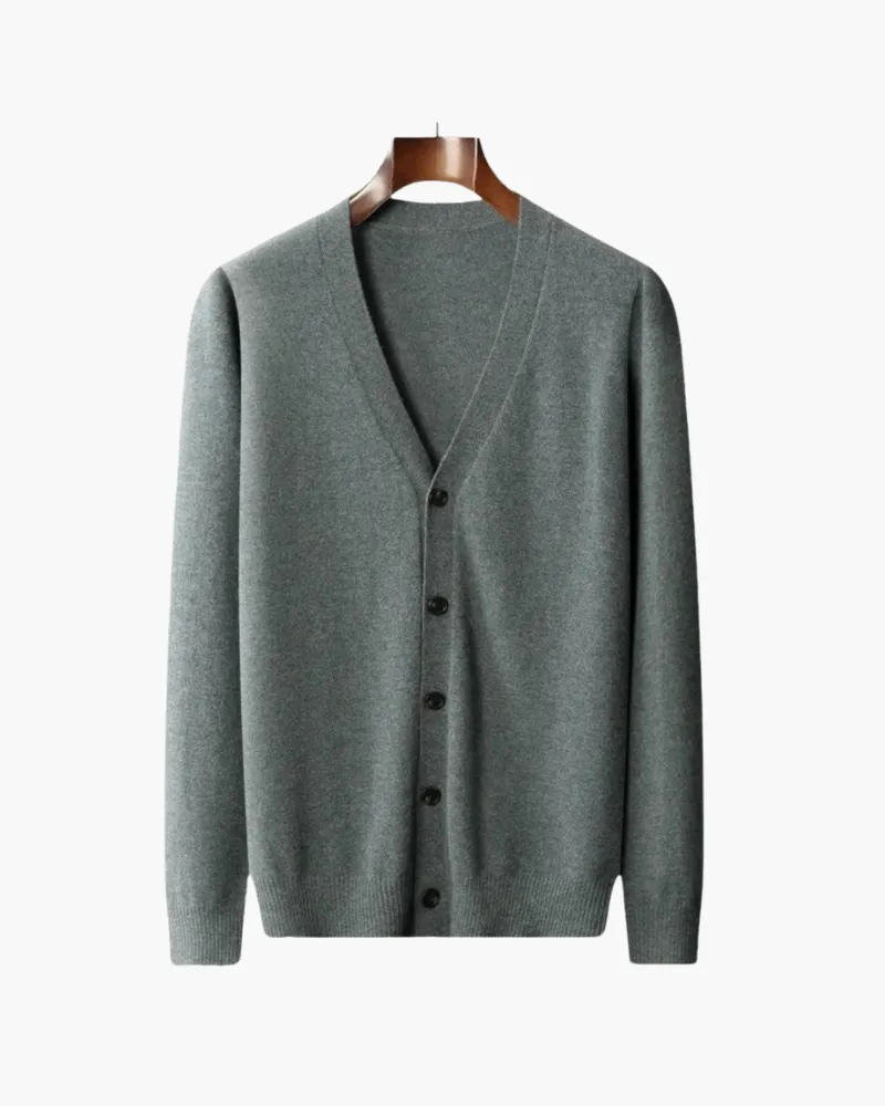 PRAGUE MERINO WOOL CARDIGAN