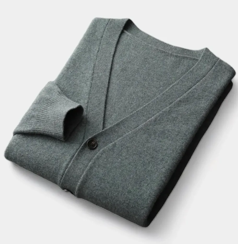 PRAGUE MERINO WOOL CARDIGAN