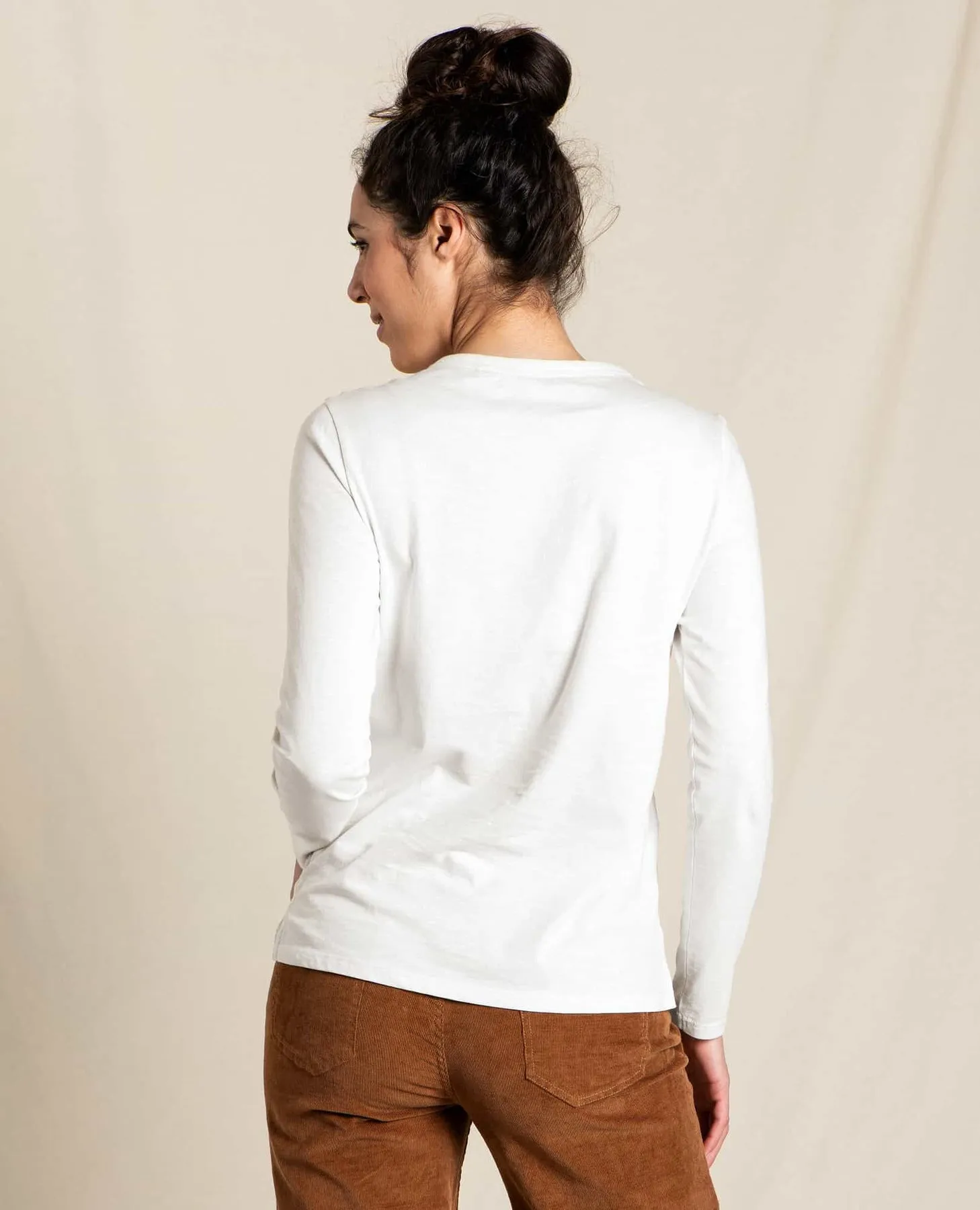 Primo Long Sleeve Tee - Salt