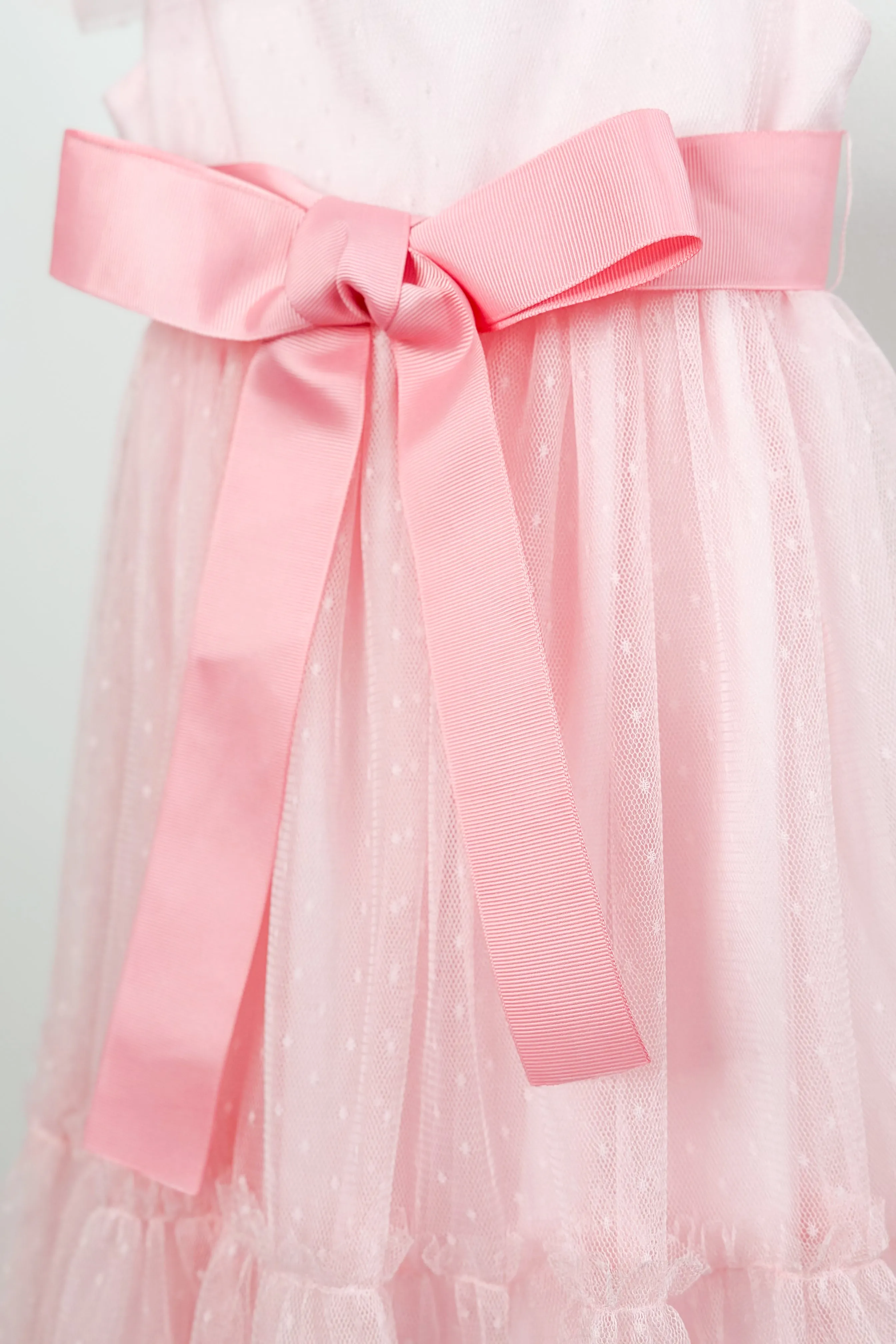 "Aurora" Pink Tulle Dress