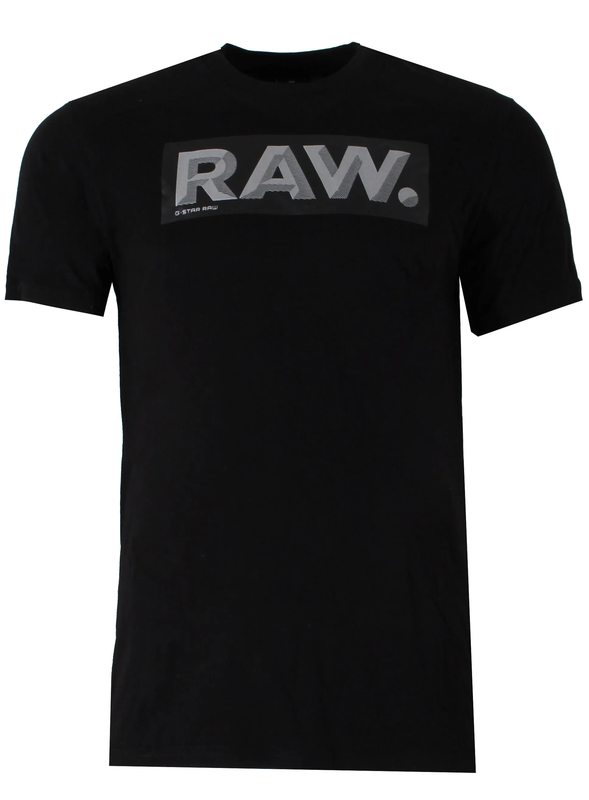 Reinforced Reflective Raw Logo Regular Short Sleeve Tee