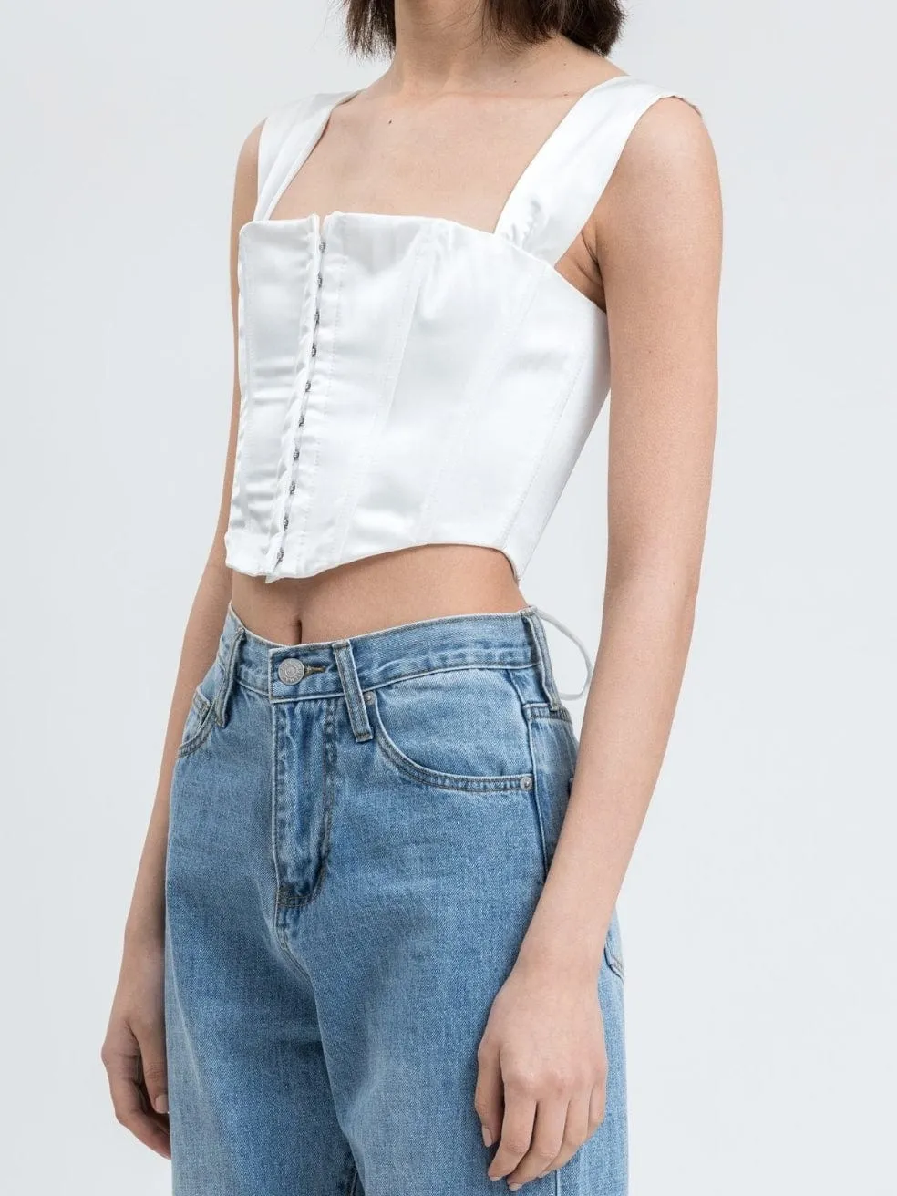Ribbon Corset Top