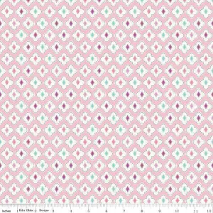 Riley Blake - Enchanted - Medallion - Pink