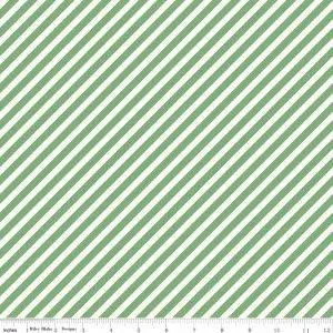 Riley Blake - On Trend - Stripe - Mint