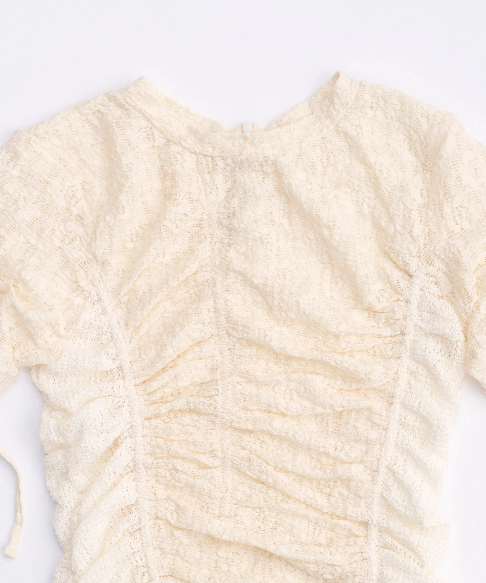 【SALE】Lace Shirring Tops