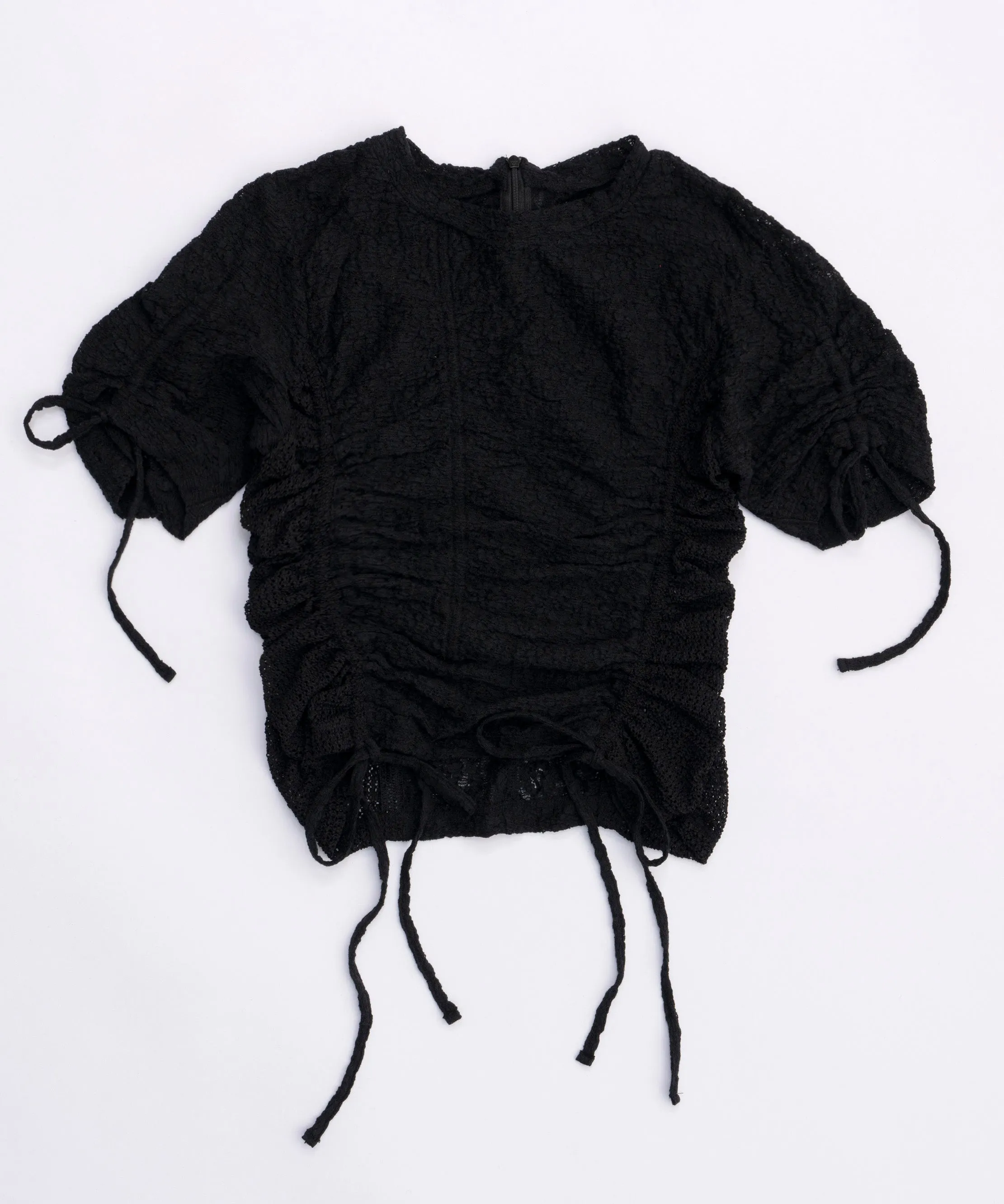 【SALE】Lace Shirring Tops