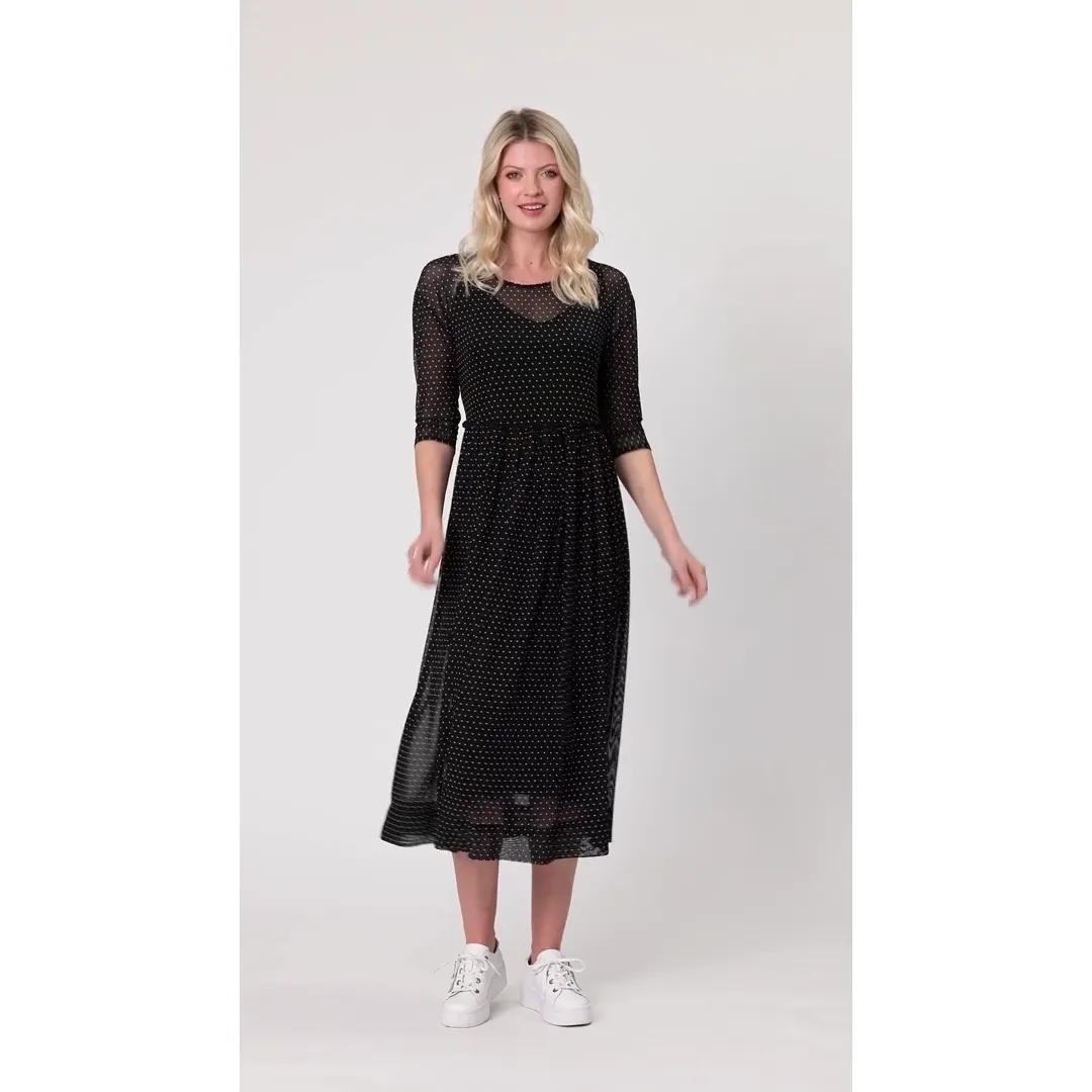Sarai polkadot dress