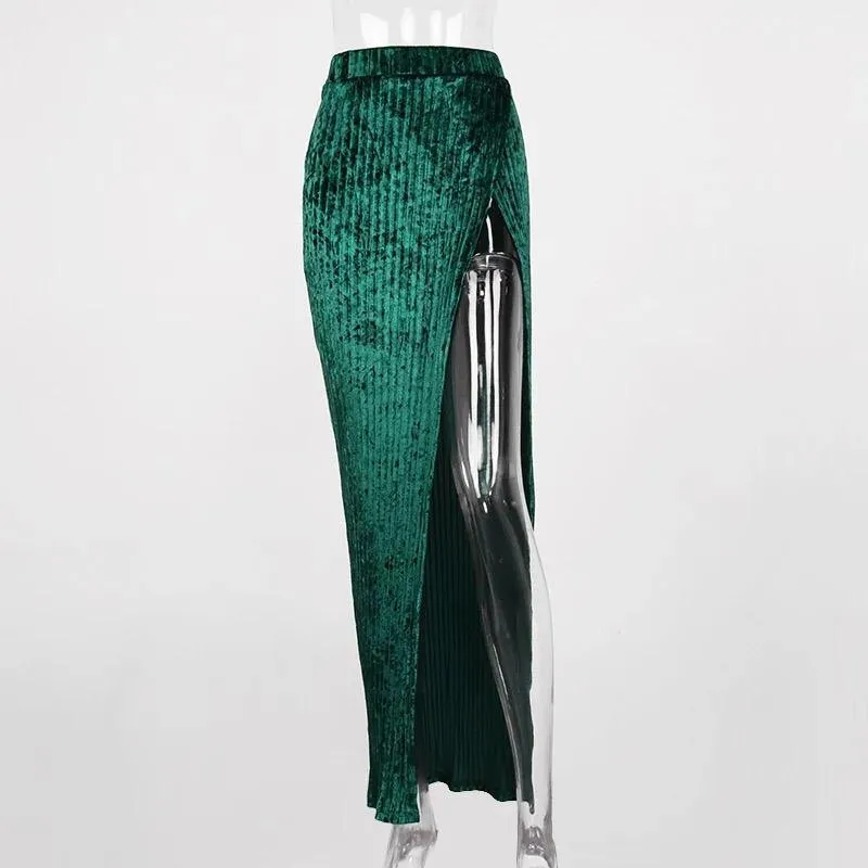 Selena Velour Skirts