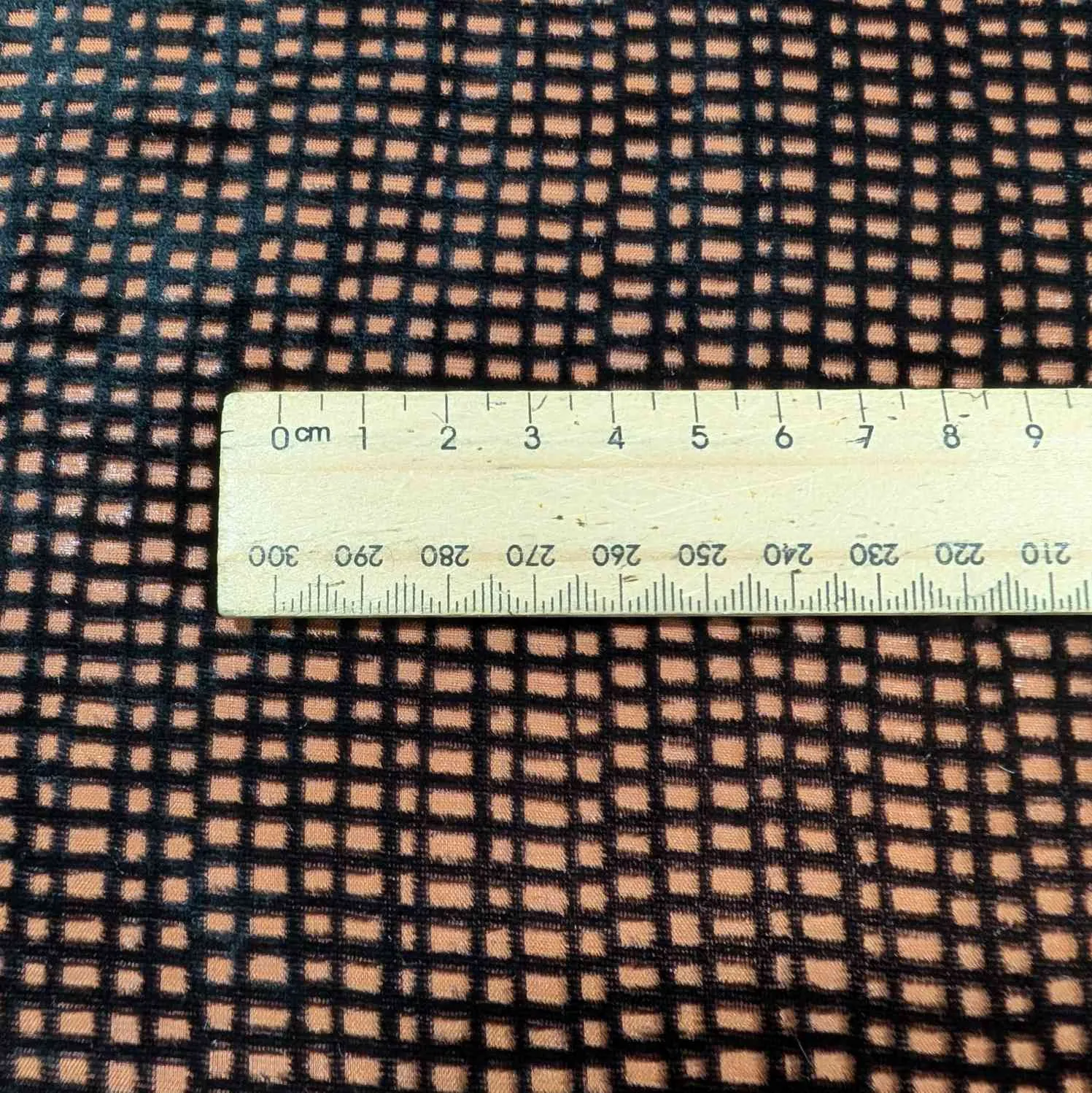 Silk Burnout Velvet, Crosshatch