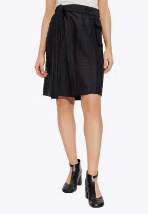 Silk Wrap Skirt