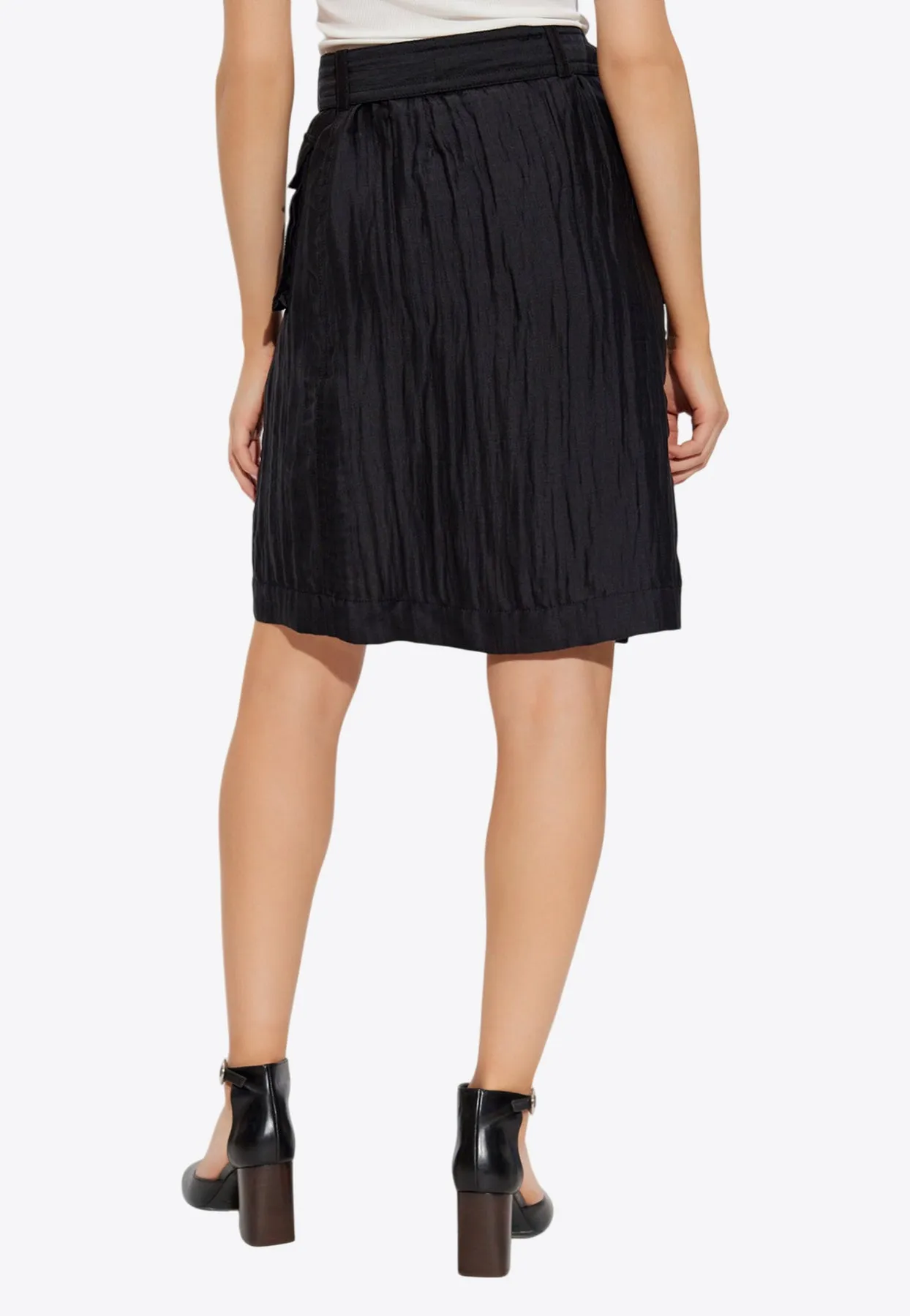 Silk Wrap Skirt