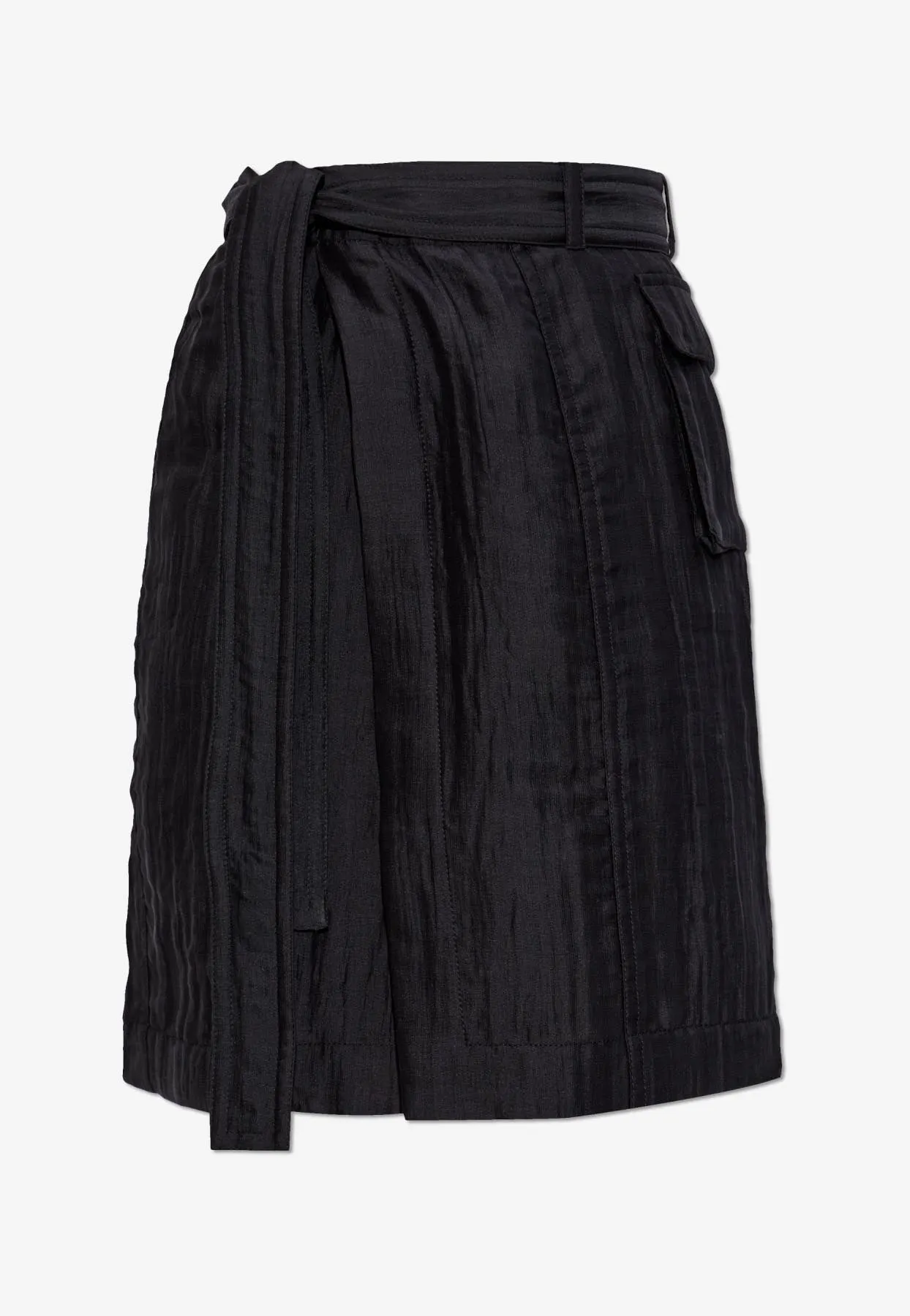 Silk Wrap Skirt