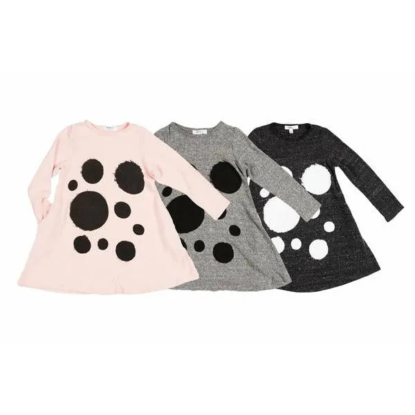 Sisley-Dot Faux Cashmere Dress