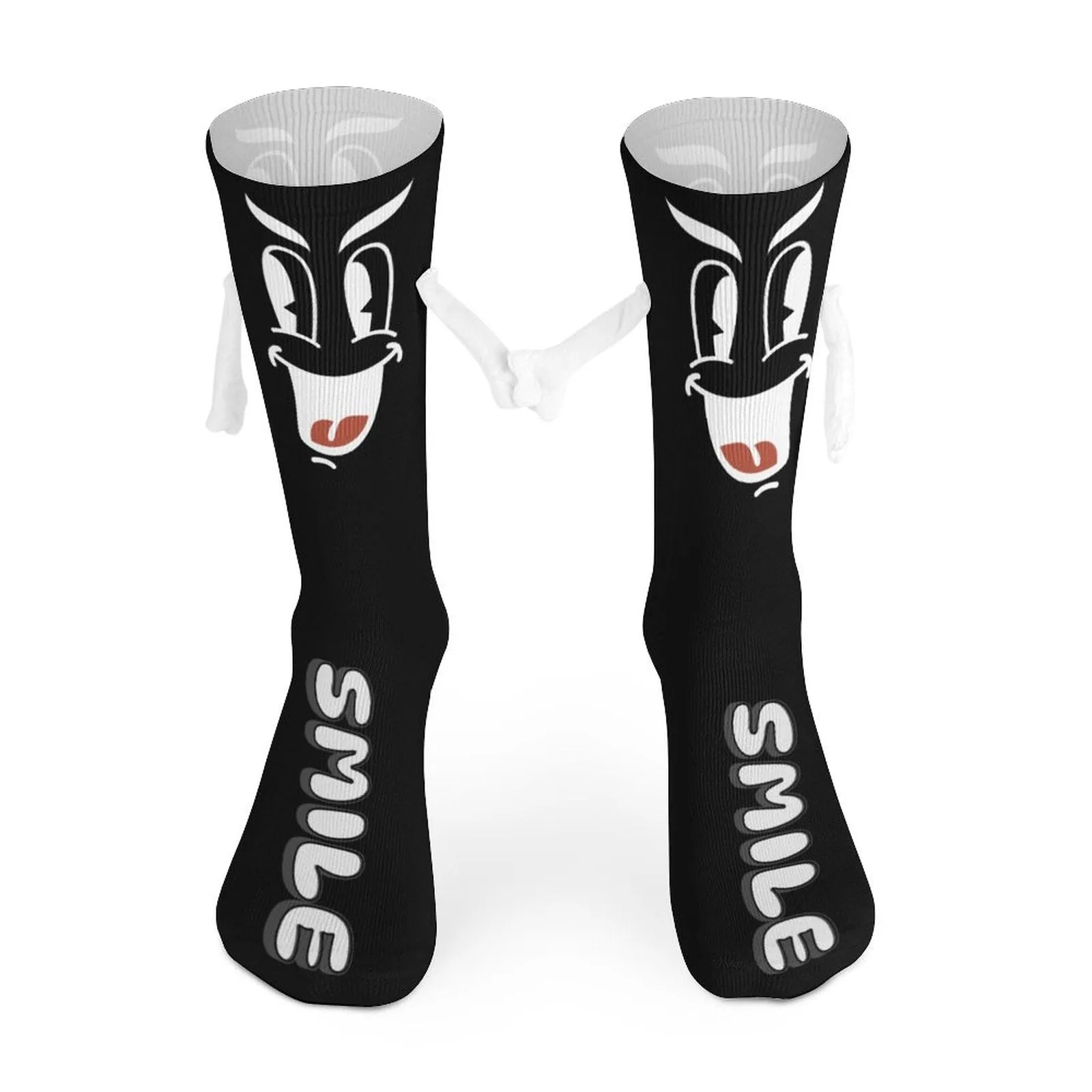 Smile Friend - Magnetic Holding Hands Funny Socks