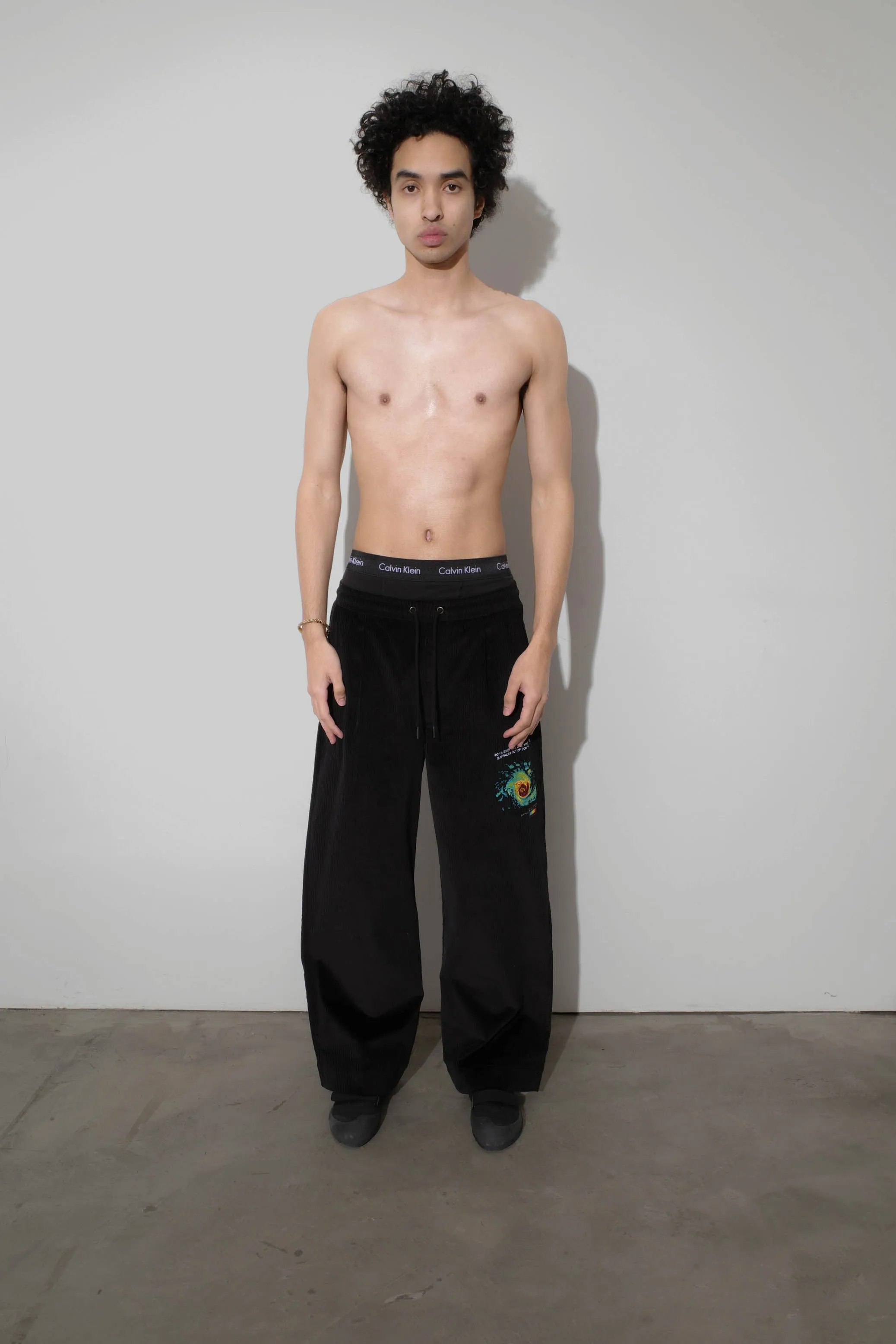 Spiraling Cord Pant