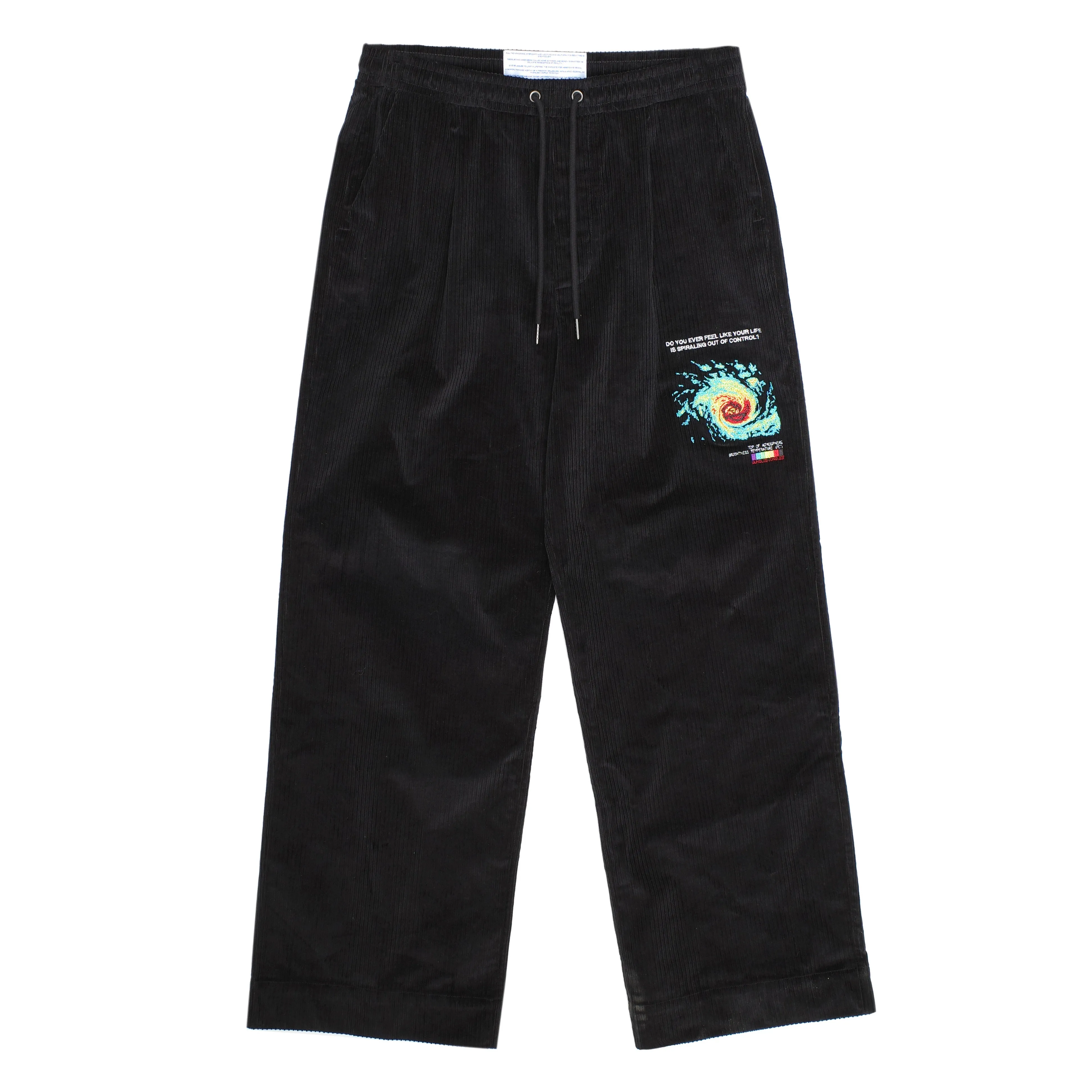 Spiraling Cord Pant