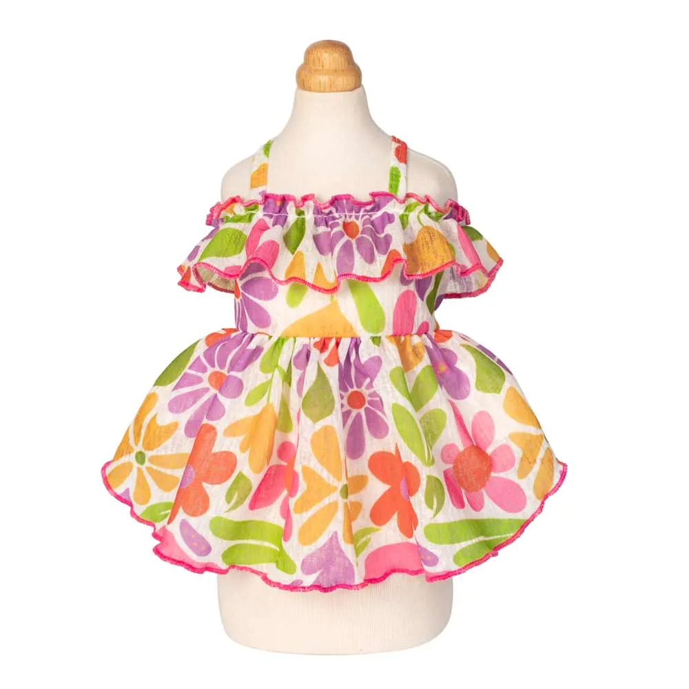 spring floral dress