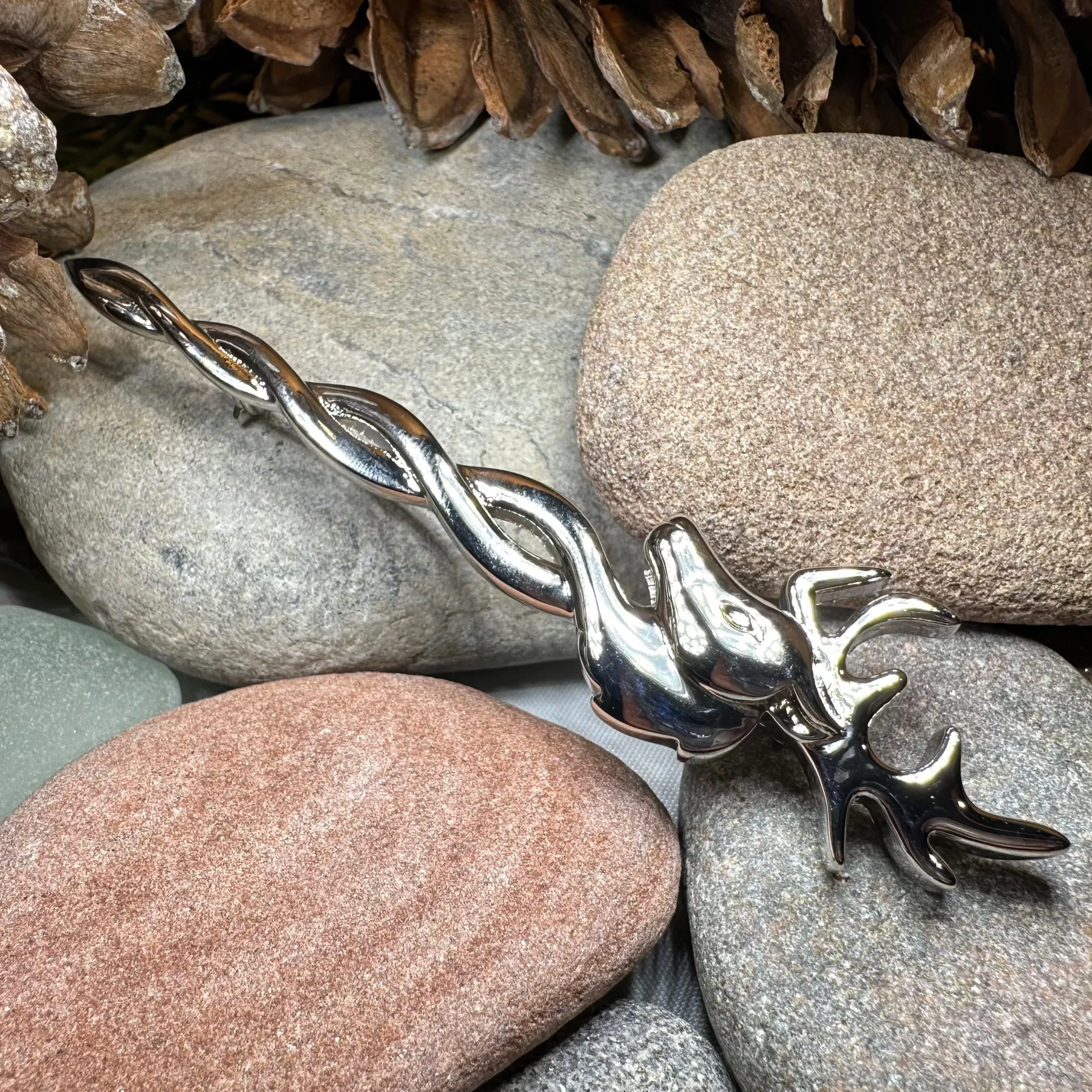 Stag Kilt Pin