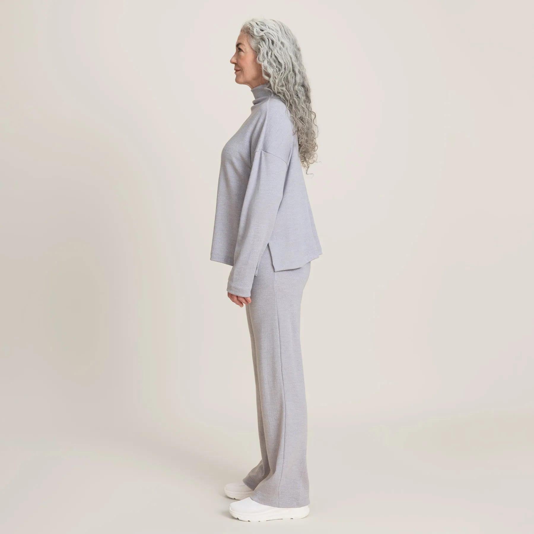 Straight Leg Merino Knit Trousers