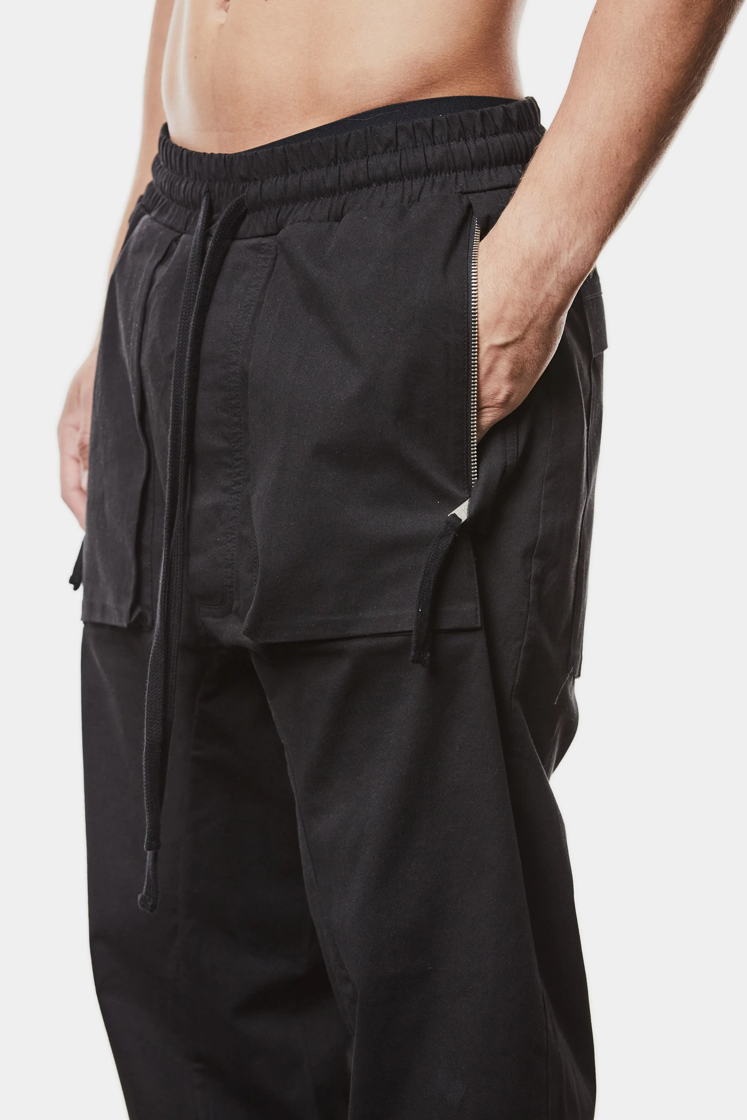 Straight leg pocket pants