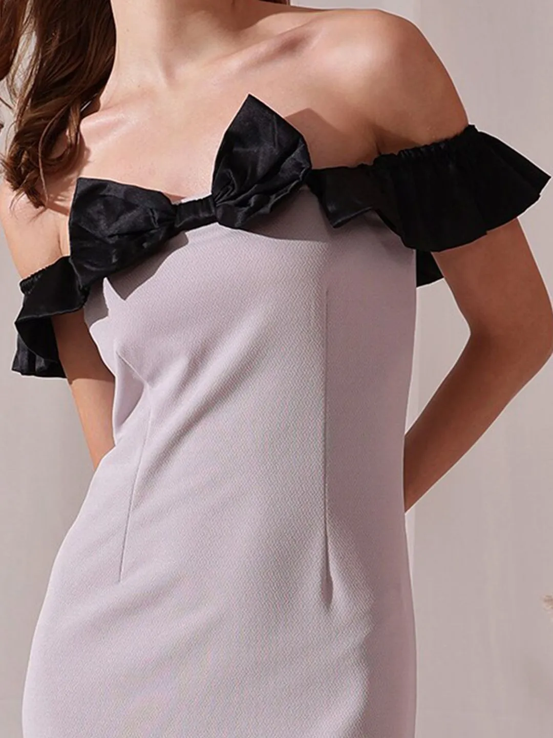 STREET 9 Off-Shoulder Sheath Dress