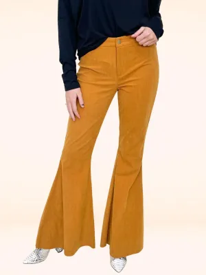 Sugar & Spice Mustard Pants