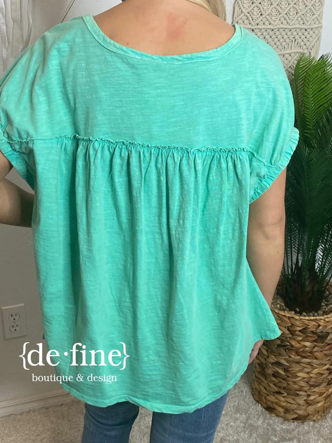 Summer Splash Cap Sleeve Tops in 3 Colors