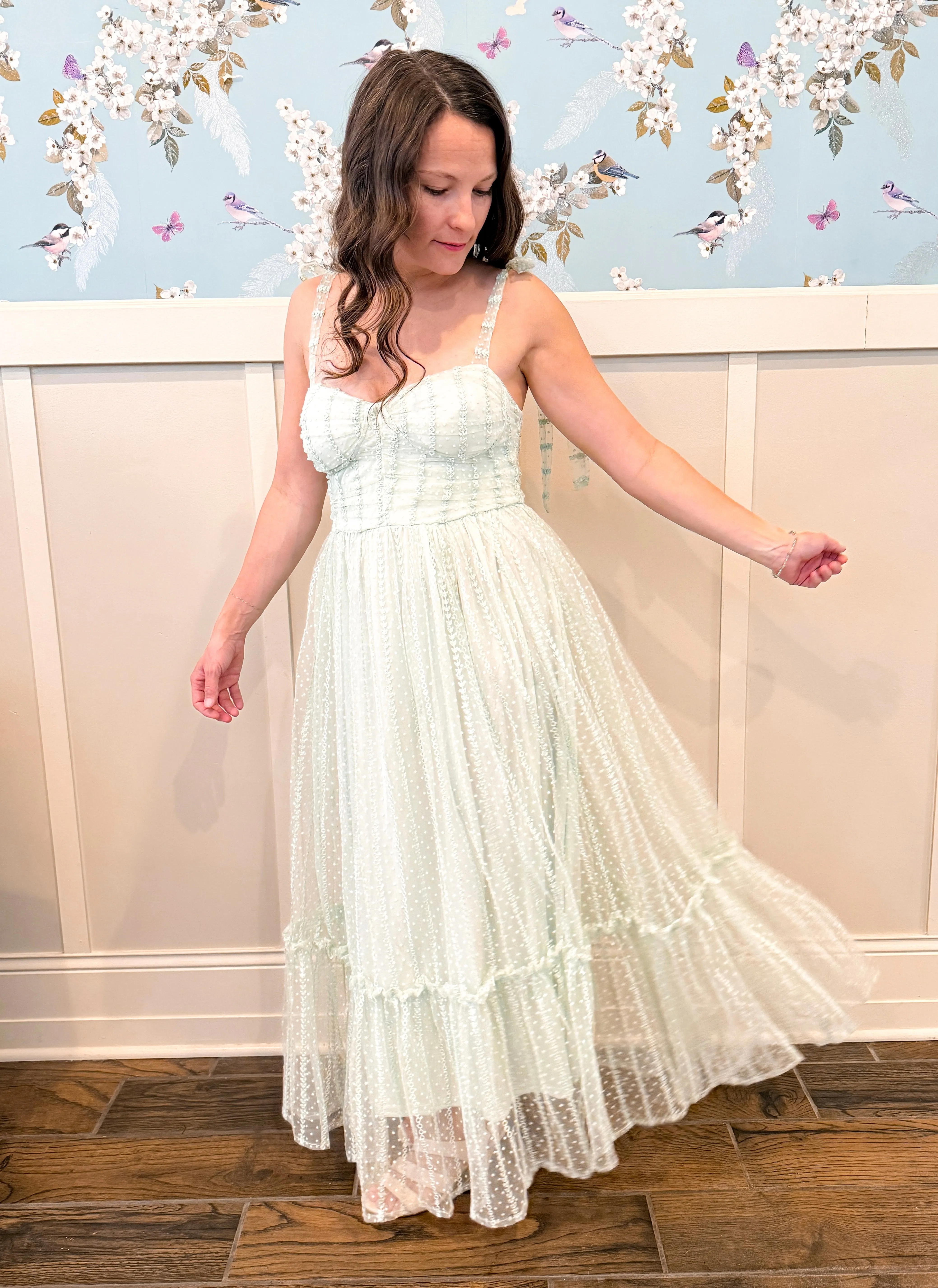 Sweet Sage Maxi Dress